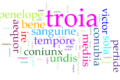 Analisi del vocabolario delle tre eroine
